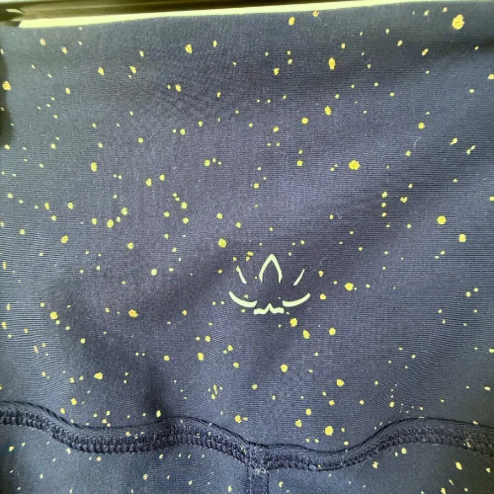 BEYOND YOGA Alloy Ombre Navy Gold High Waist Legging Size XS - Picture 7 of 11